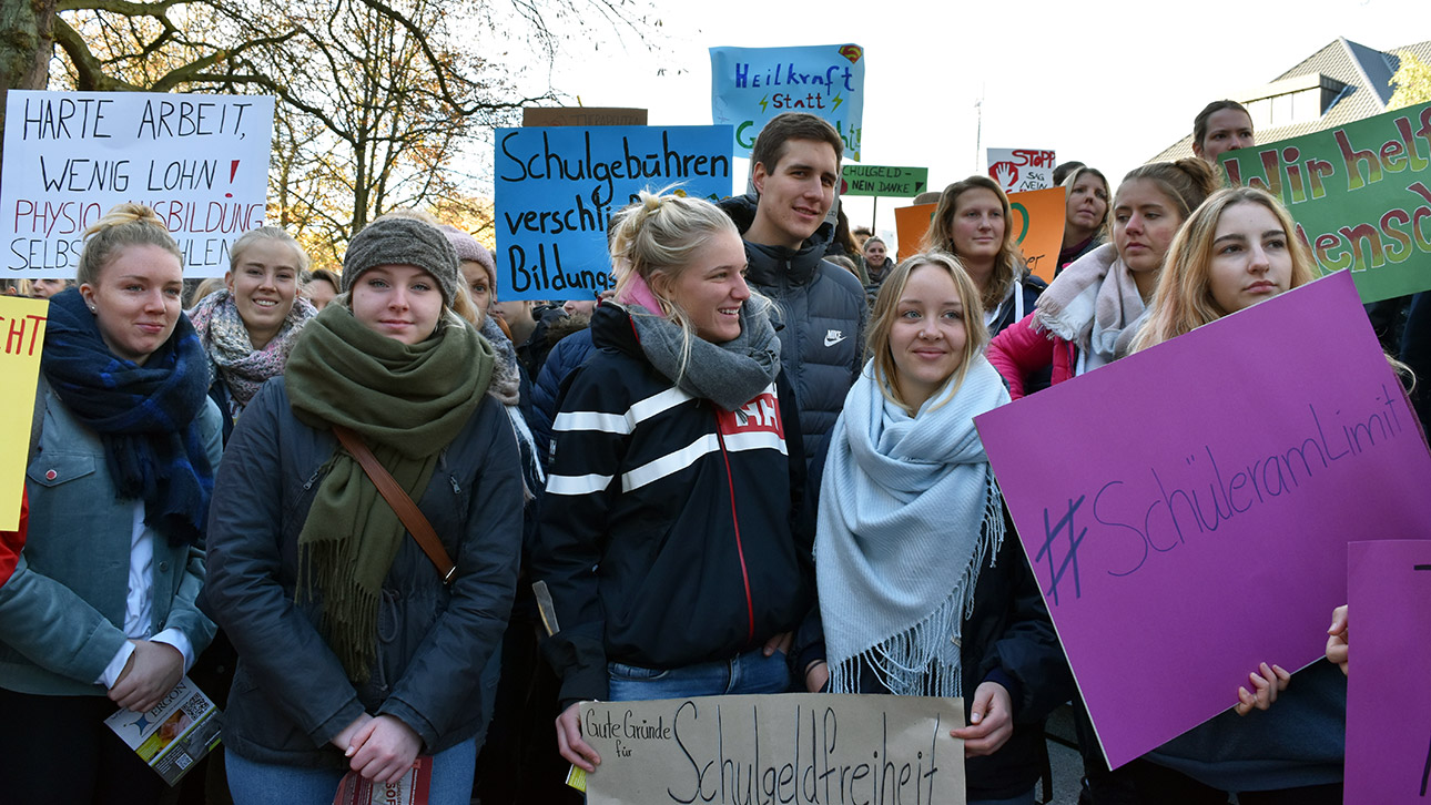 Schulgeld Therapeuten Physiotherapie Ergotherapie