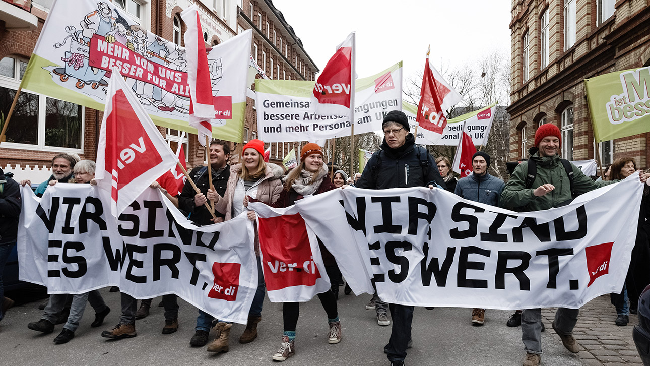 Warnstreik Öffentlicher Dienst Tarifabschluss Kiel