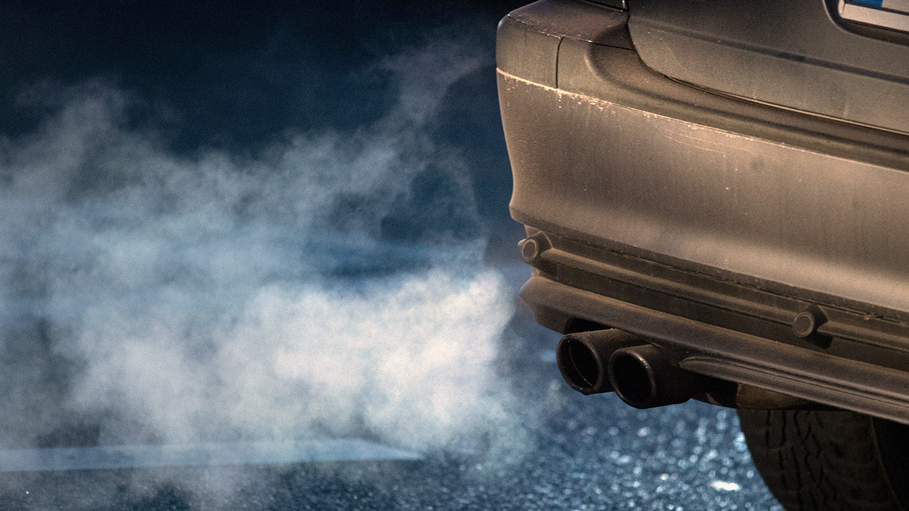 Autoabgase Auspuff Illustration