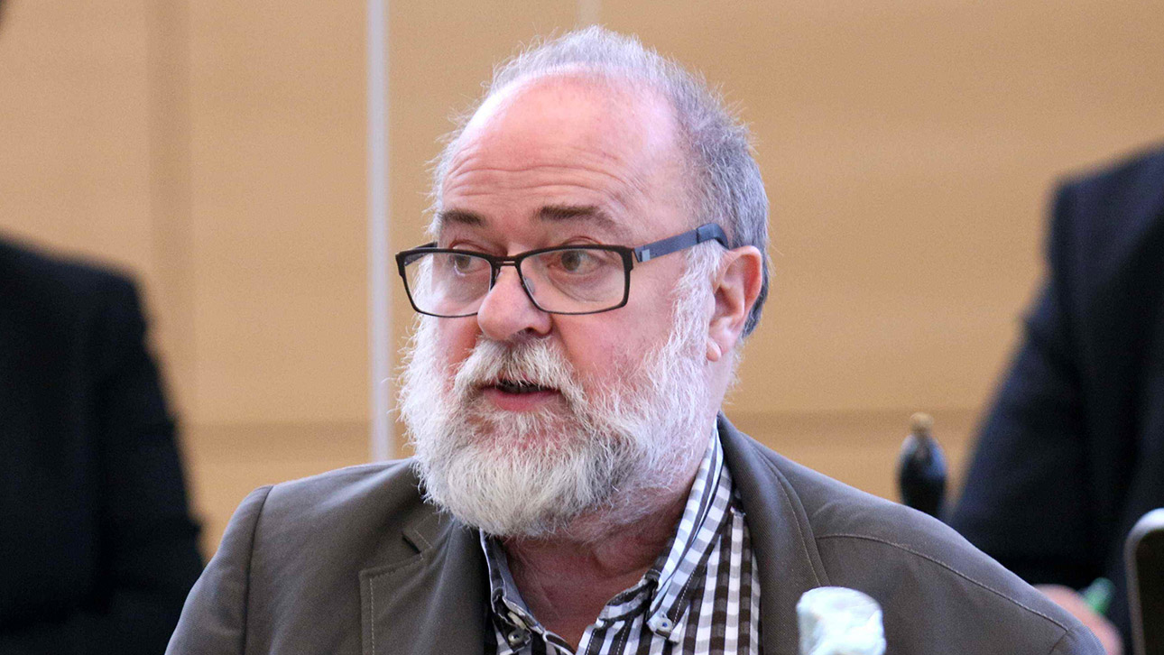 Bild des scheidenden Abgeordneten Wolfgang Baasch (SPD).