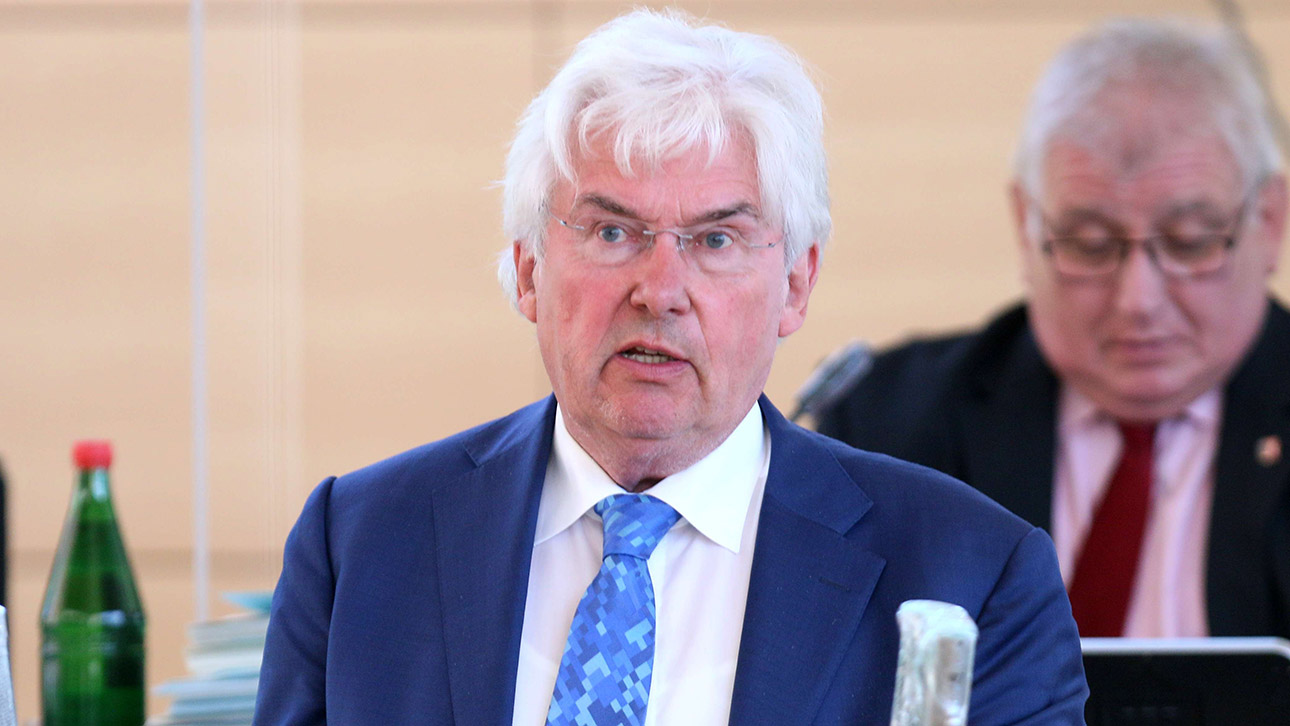 Bild des scheidenden Abgeordneten Bernd Heinemann (SPD) .