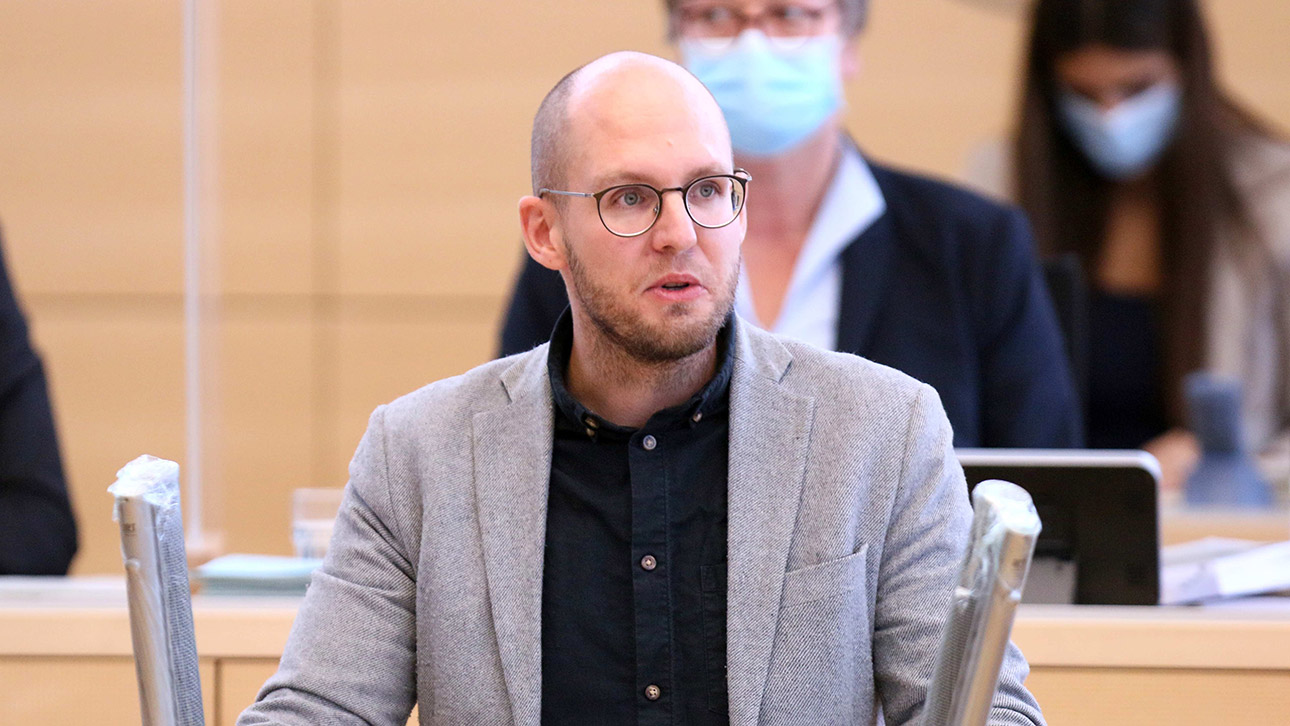 Bild des scheidenden Abgeordneten Tobias von Pein (SPD).