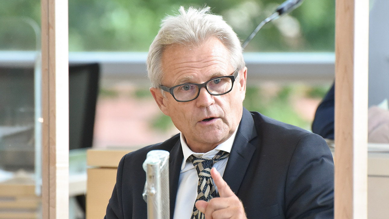 Bild des scheidenden Abgeordneten Heiner Dunckel (SPD).