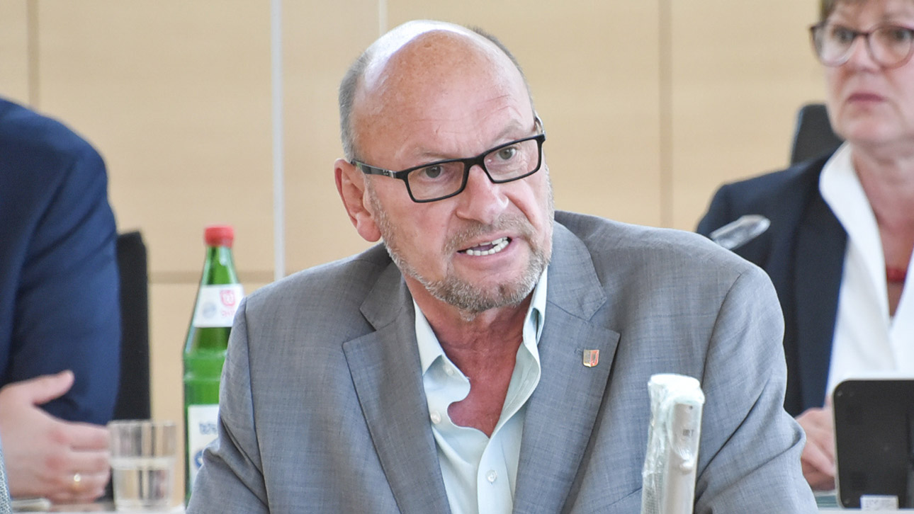 Bild des scheidenden Abgeordneten Hartmut Hamerich (CDU).