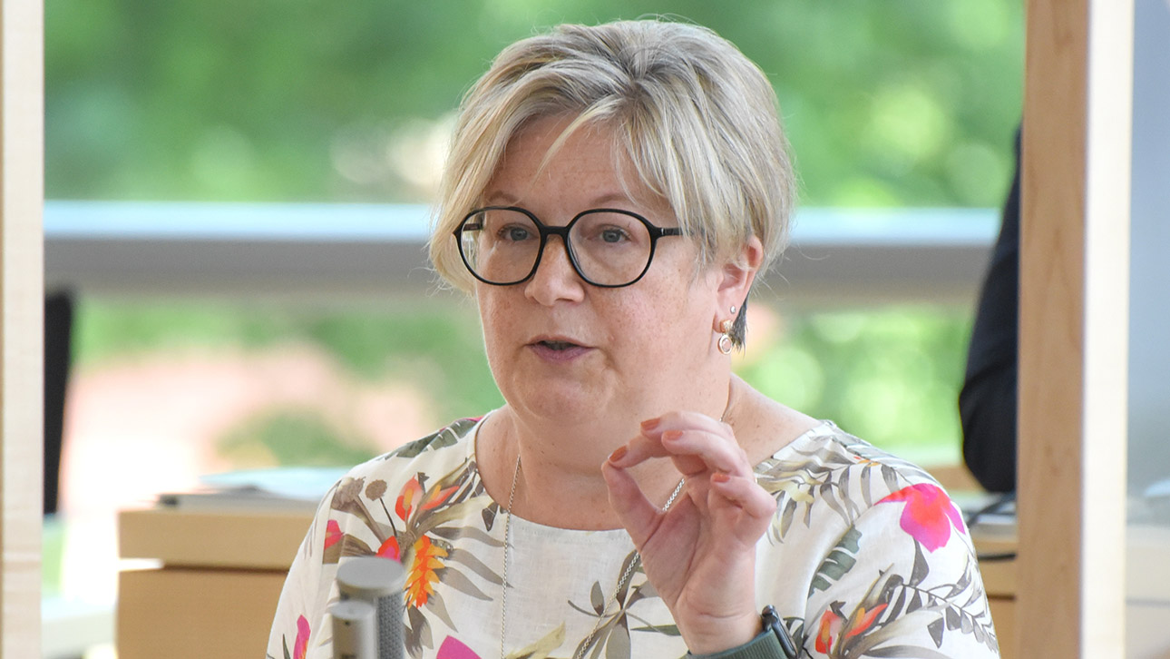 Bild der scheidenden Abgeordneten Regina Poersch (SPD).