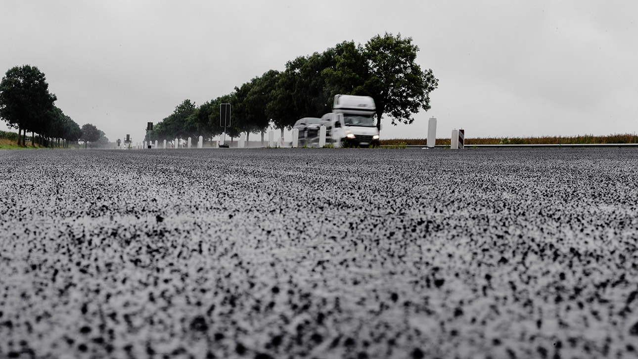 Straßenbau Autobahn