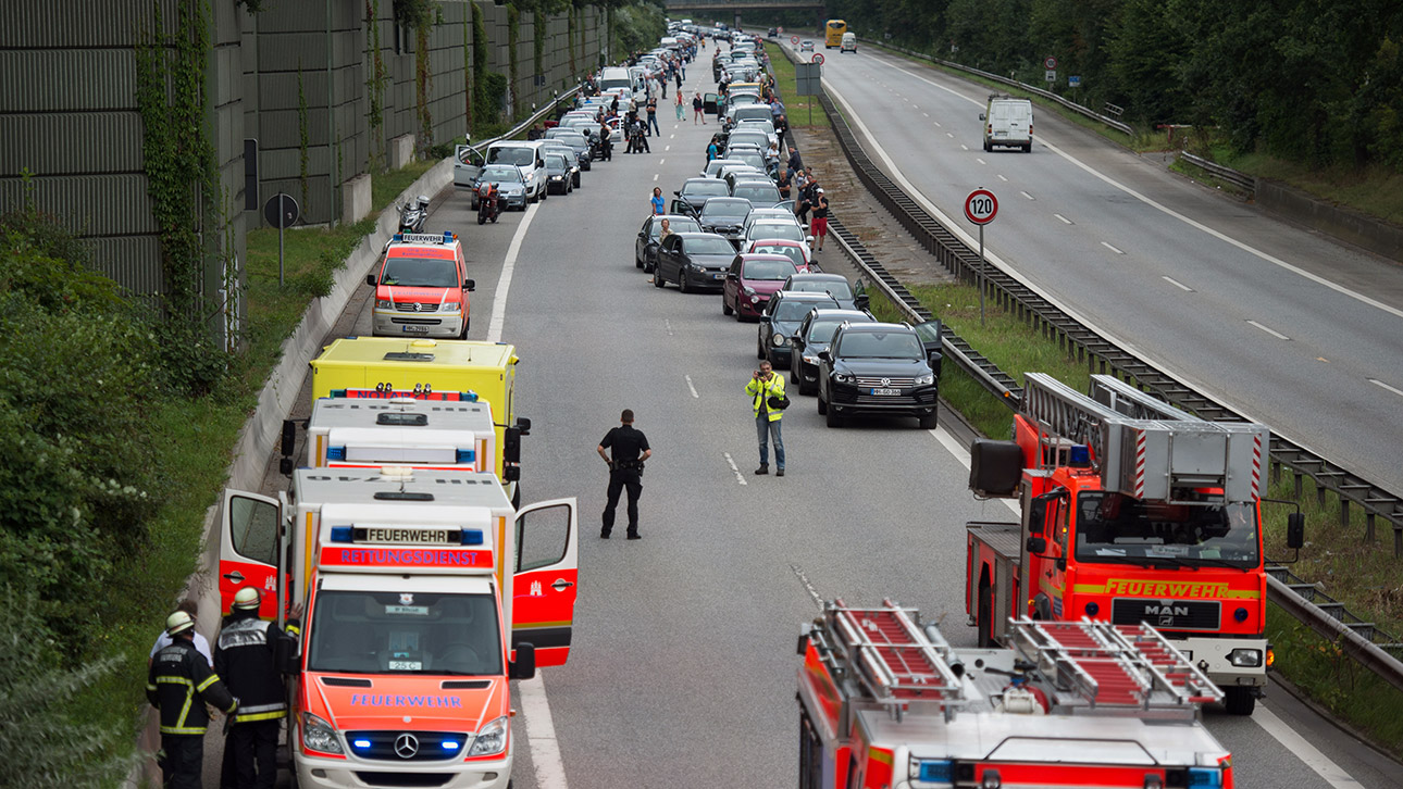 Rettungsgasse Wendemanöver