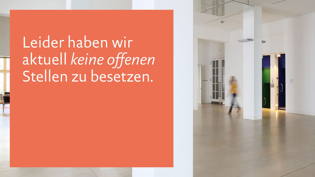 Keine offenen Stellen Bild