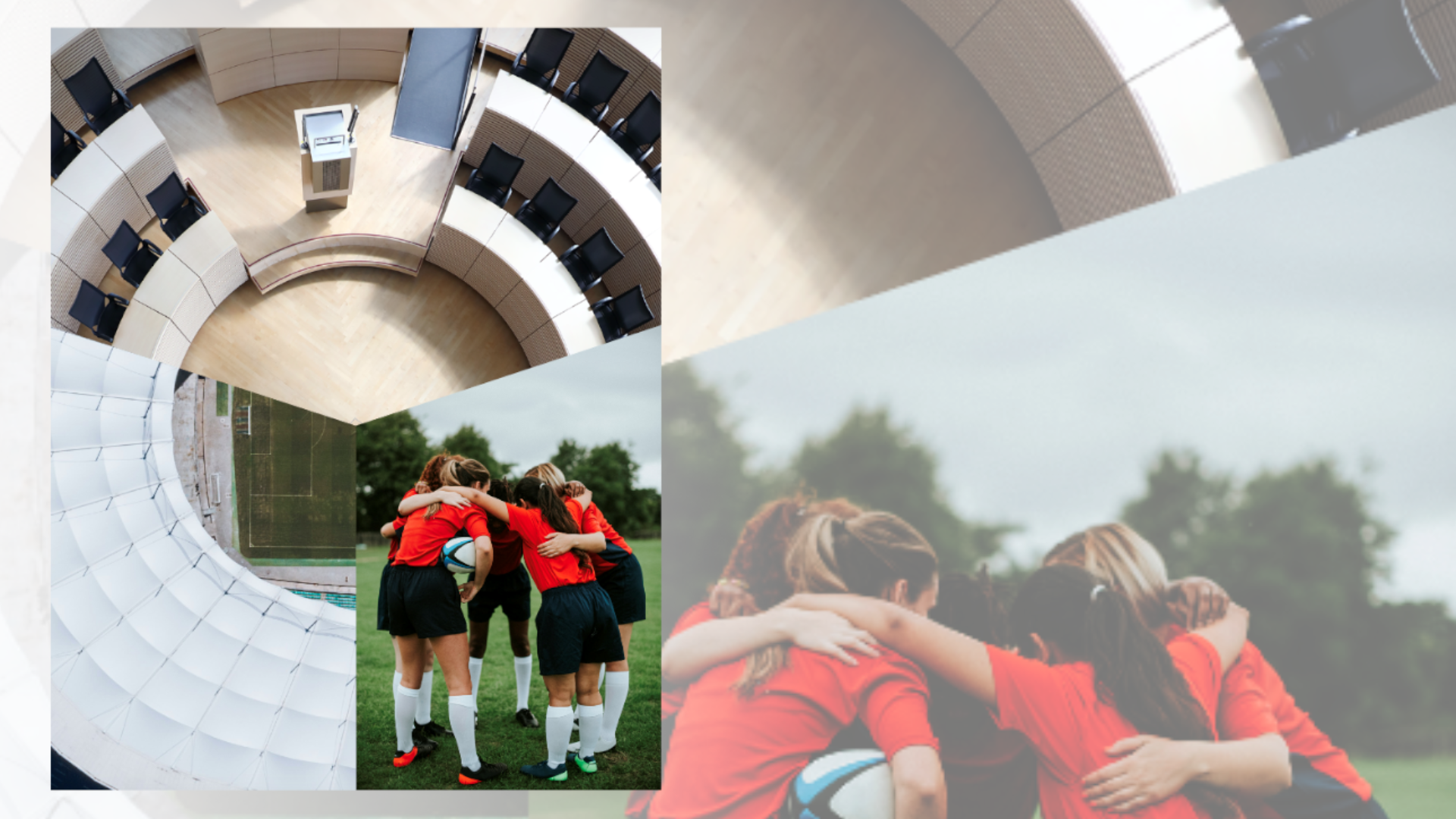 Collage aus dem Plakat zur diesjährigen Podiumsdiskussion