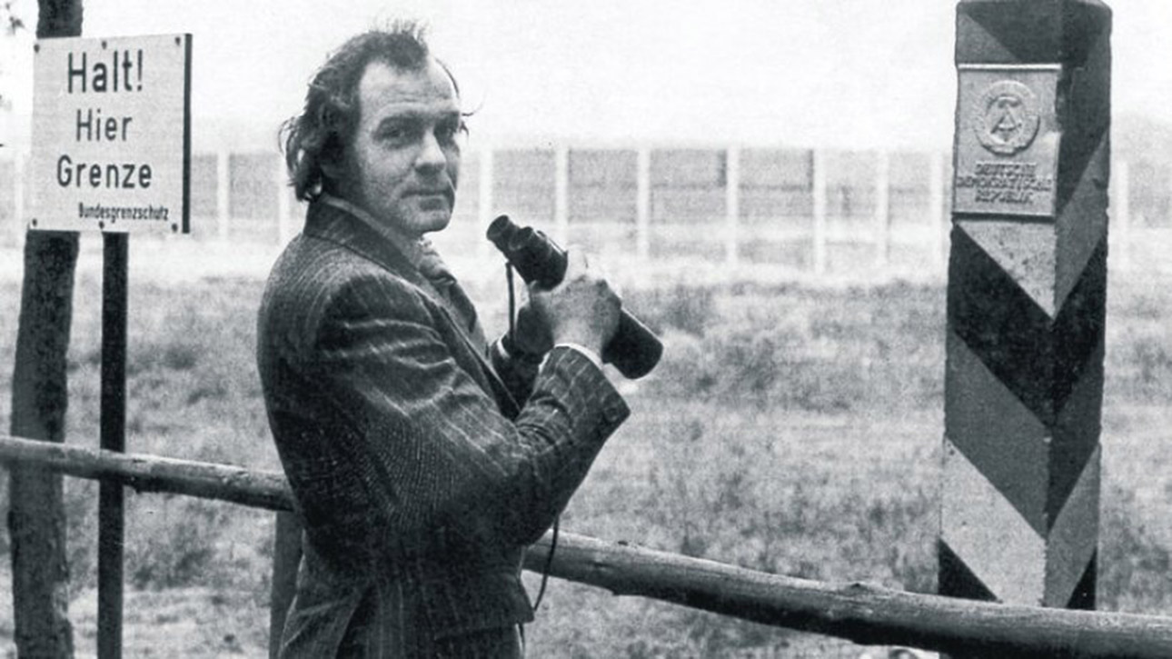 Michael Gartenschläger, früherer Aktivist, an der damaligen Innerdeutschen Grenze