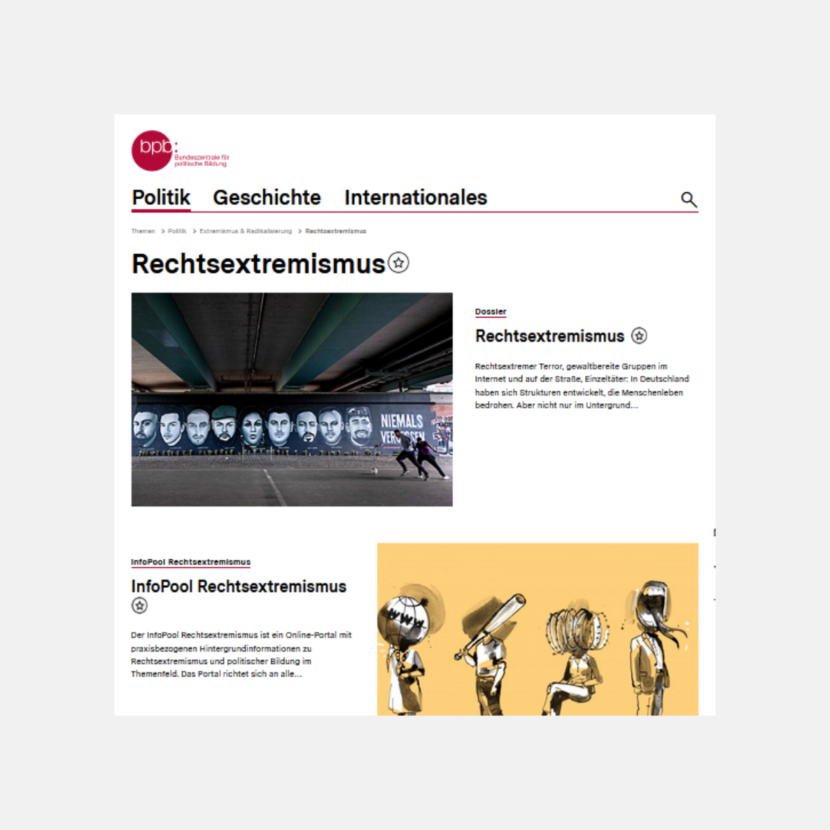 Vorschau auf das Dossier