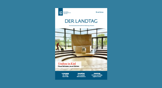Titelseite der Landtagszeitschrift