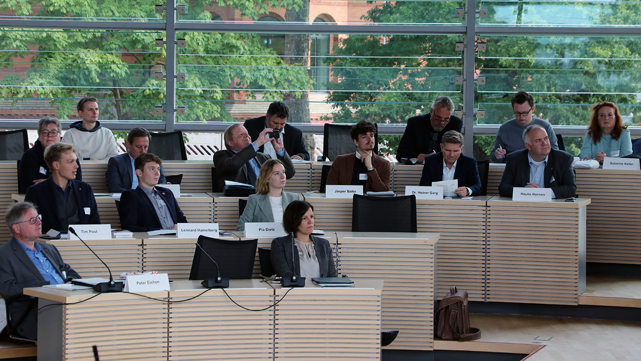 Abgeordnete beim Altenparlament